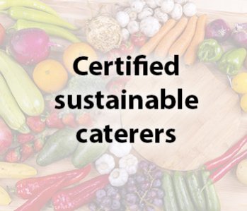 Certified sustainable caterers